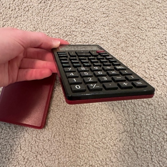 Retro Sharp Calculator with Cover - Picture 4 of 9